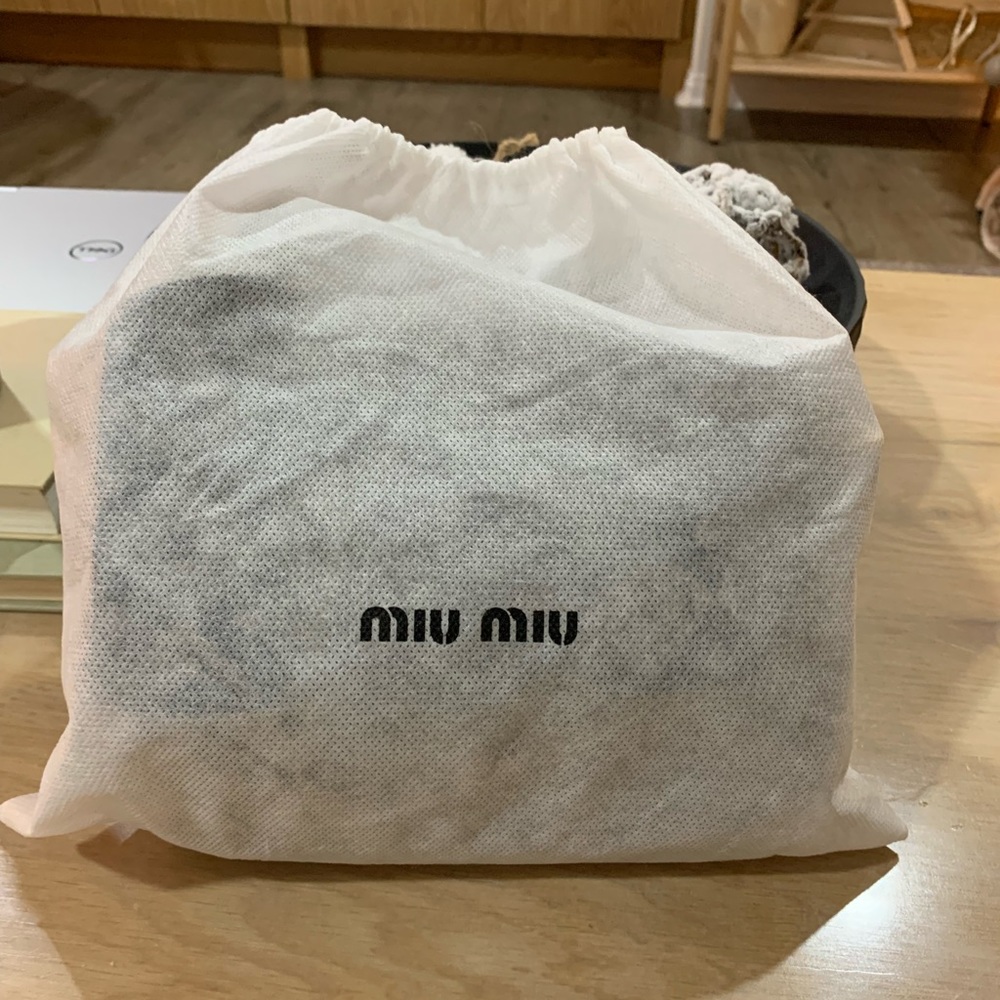 New Authentic Miu Miu Leather Bag - image 7